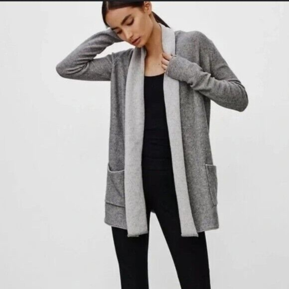 Babaton Aritzia Brennan Cashmere Cardigan Sweater Size Small